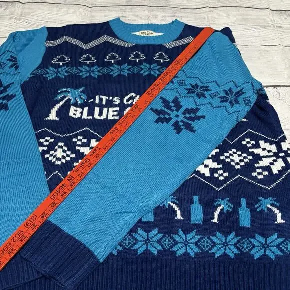 Blue Chair Bay Premium Rum Mens Size XXL Ugly Christmas Sweater Kenny Chesney - Picture 5 of 7